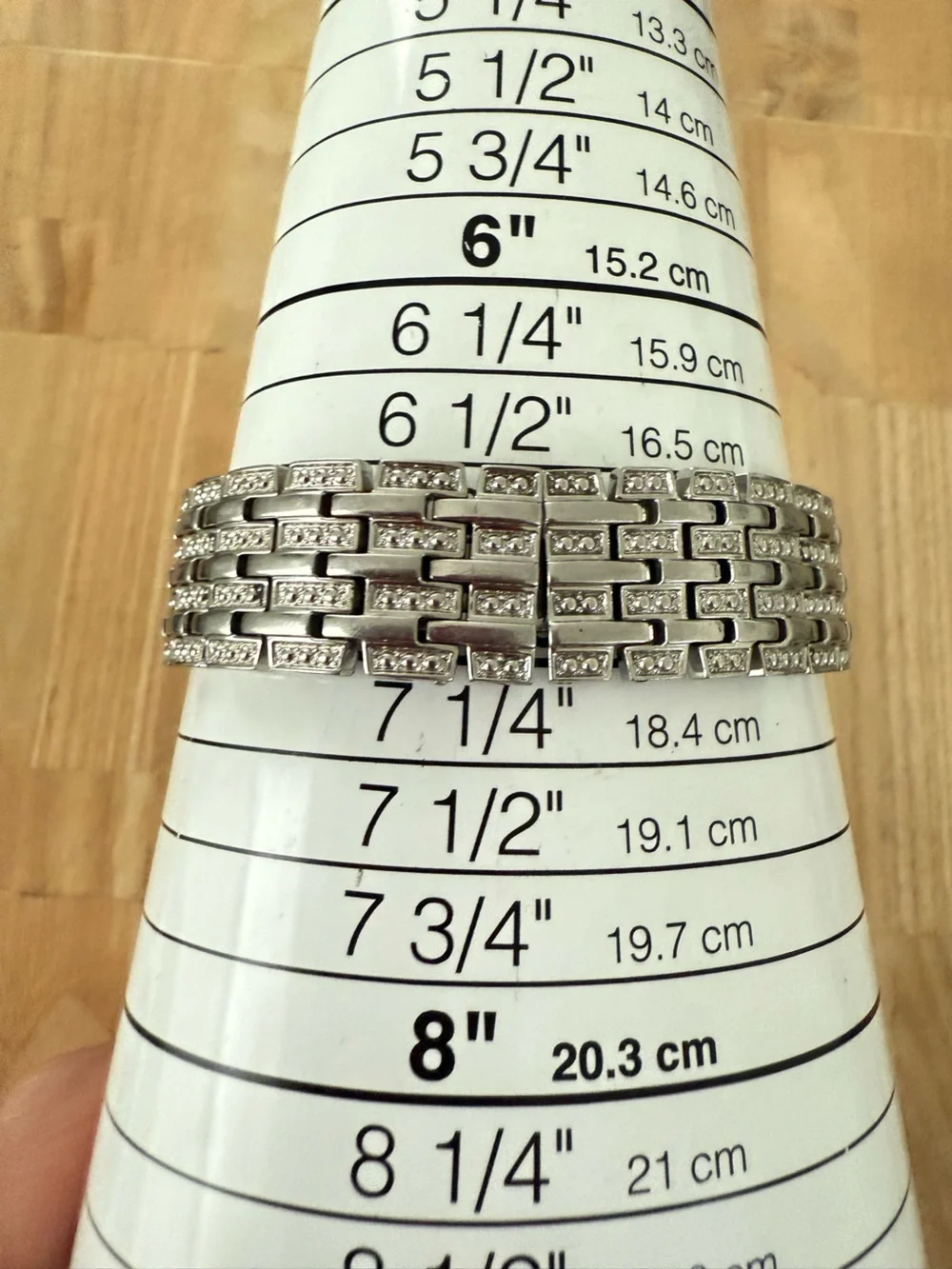 Bulova ladies silver tone crystal pave phantom watch NEW BATTERY